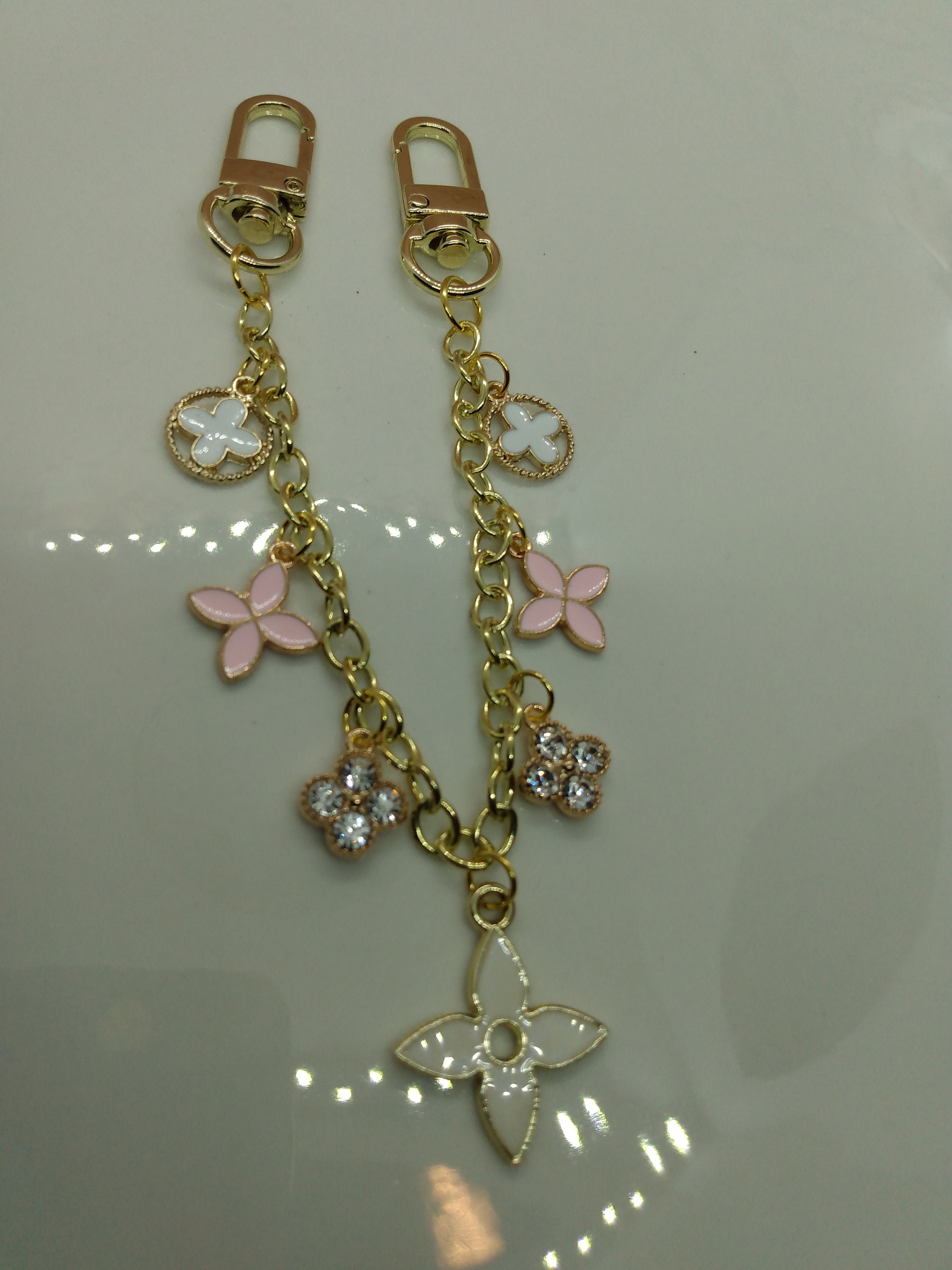 Designer bag charm designer keychain designer agenda charm Etsy