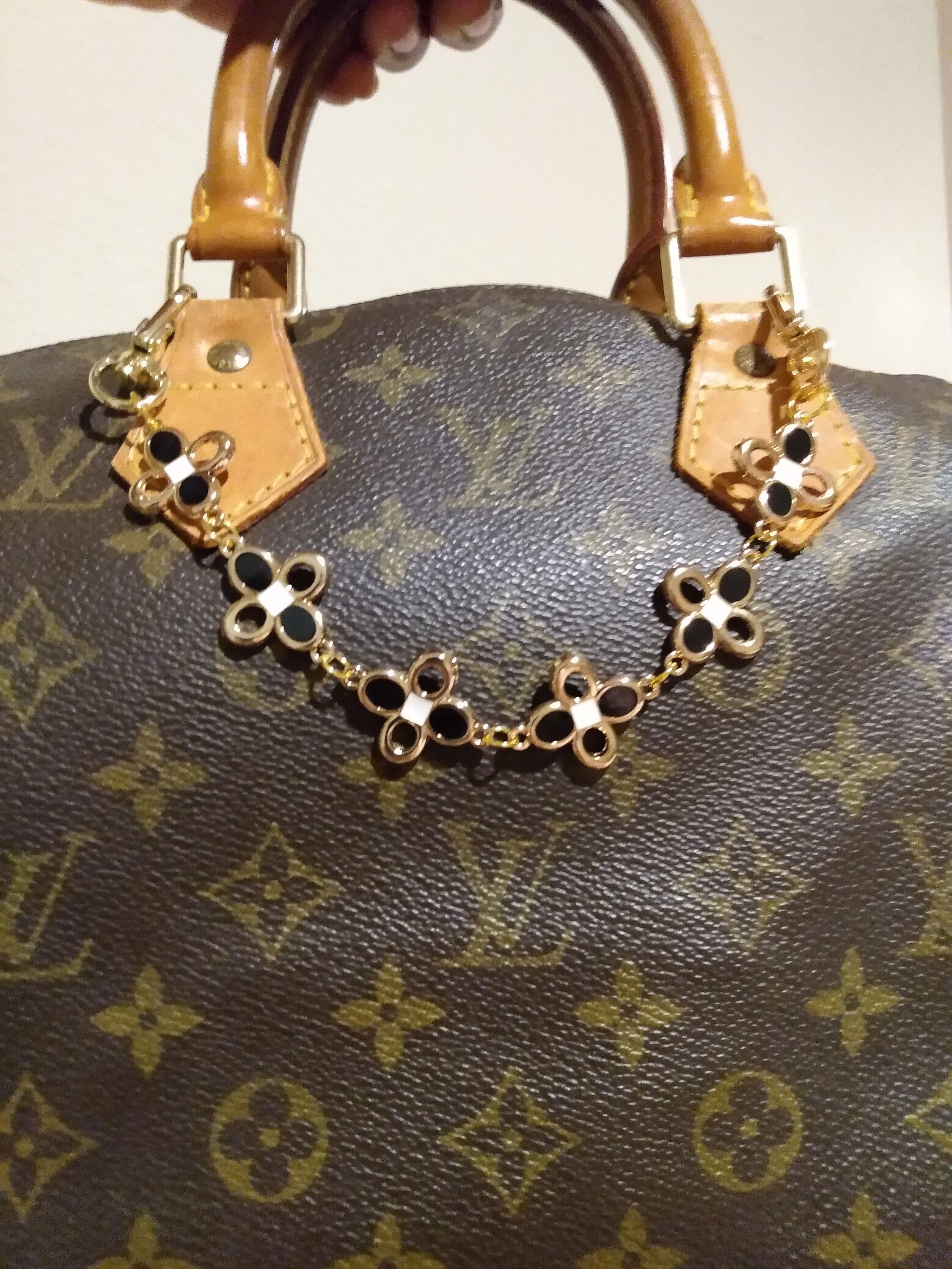 Designer bag charm designer keychain designer agenda charm | Etsy