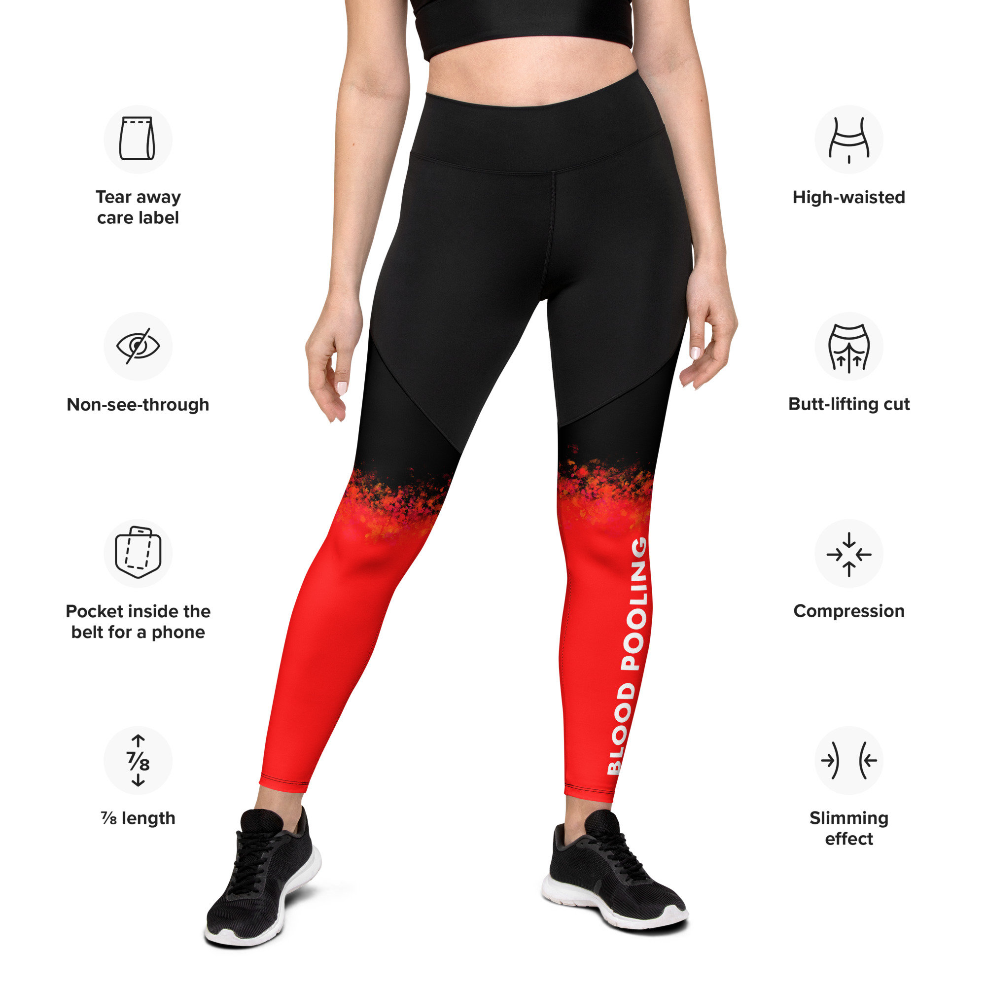 Women's Running Tights Leggings Compression Pants Mesh High Waist Base  Layer Sports & Outdoor Athletic Winter Tummy Control Butt Lift Quick Dry  Fitnes
