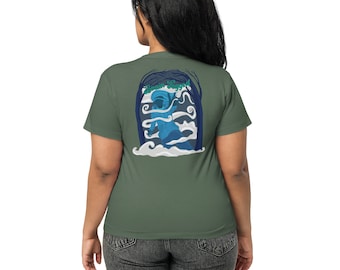 Brain fog TBI chronic illness women’s high waisted t-shirt