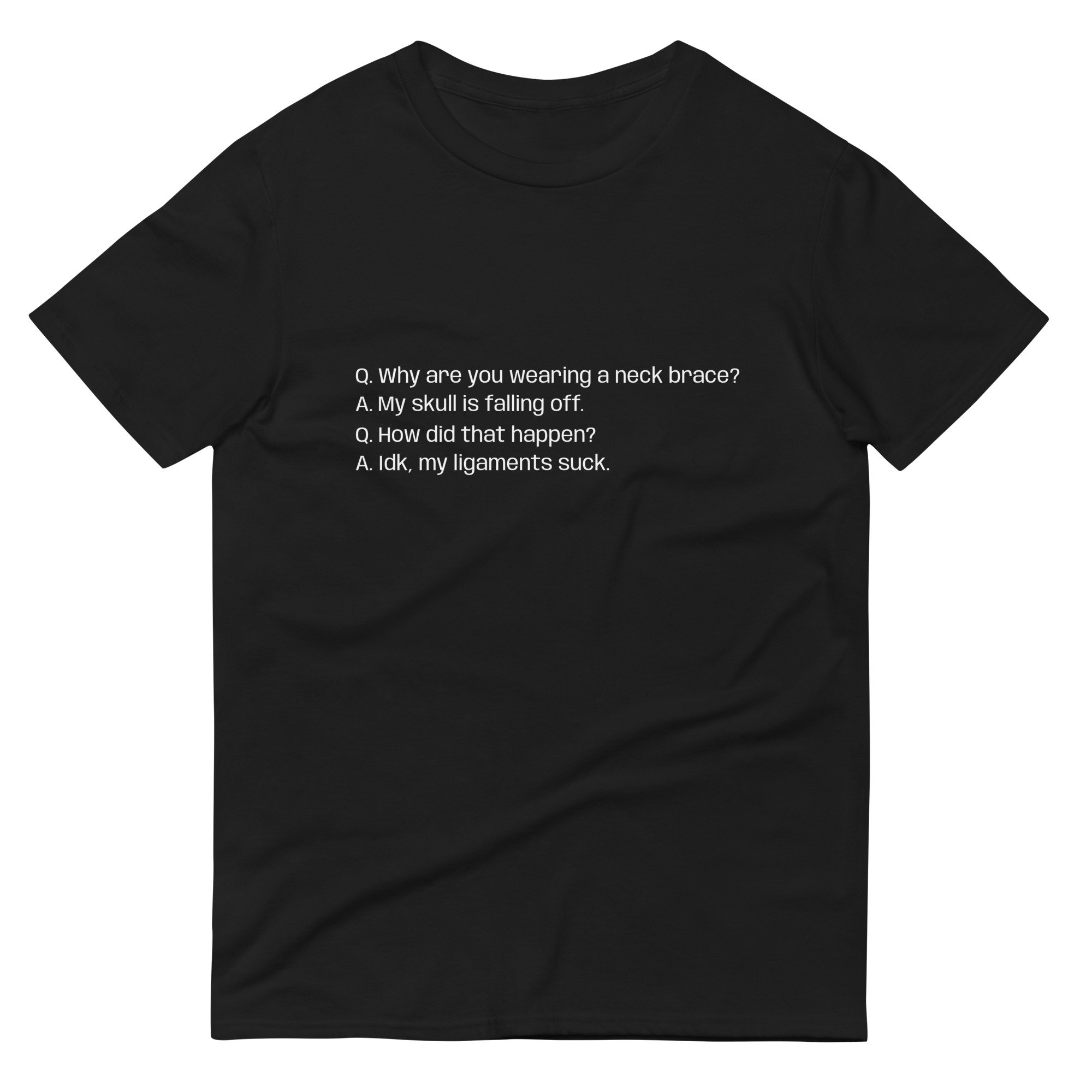 Craniocervical Instability Awareness Neck Brace Short-sleeve
