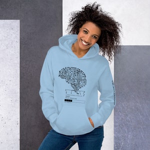 TBI Awareness Brain Rebooting Unisex Hoodie