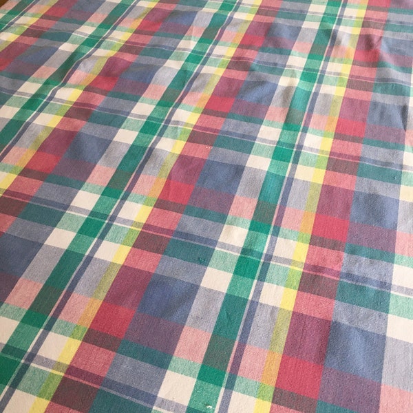 Plaid Tablecloth - Etsy