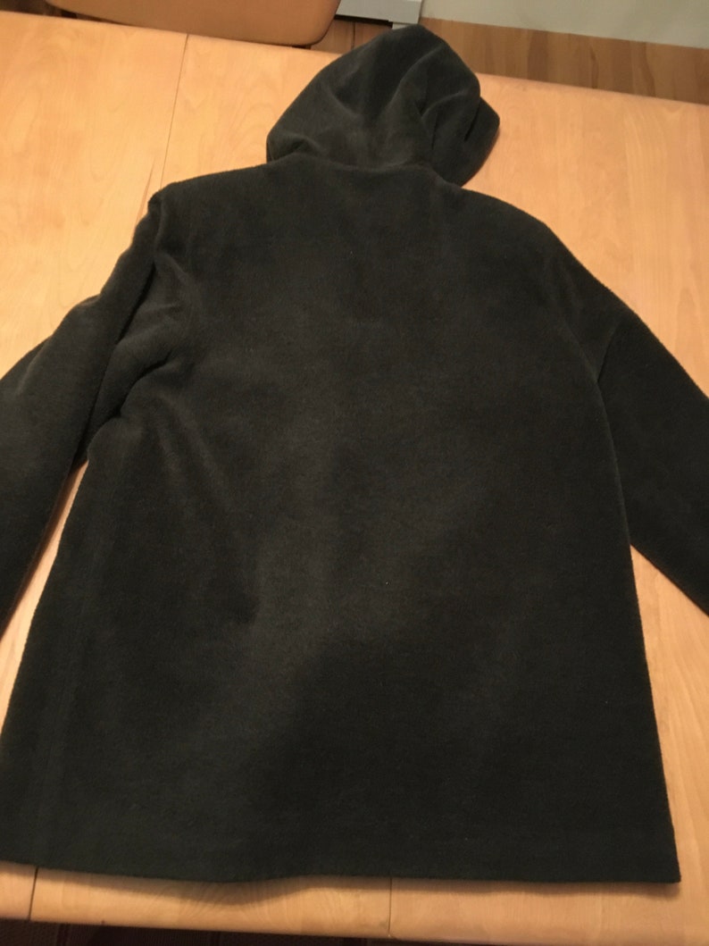 Vintage Brown LLBean Hooded Coat