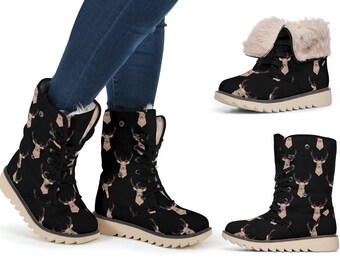 warm fur lined boots womens