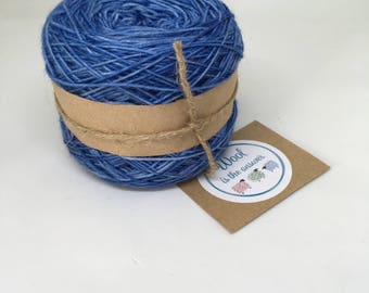 Hand Dyed 4 ply Superwash Merino - Navy 8