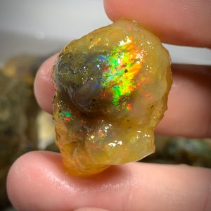 Welo Opal! 90ct. High Quality Water Opal Crystal Specimen!