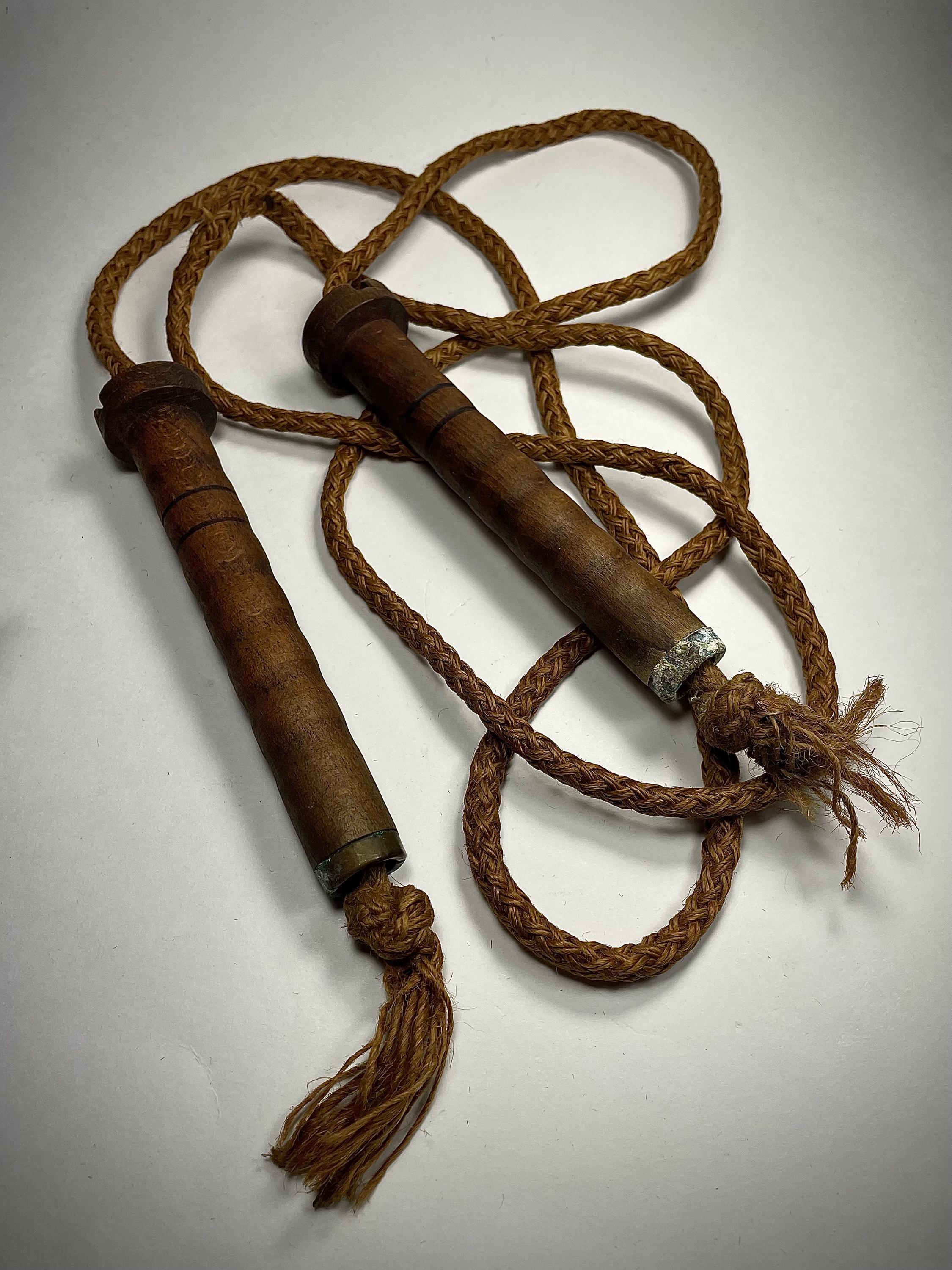 Antique Skipping With Wooden South Georgia