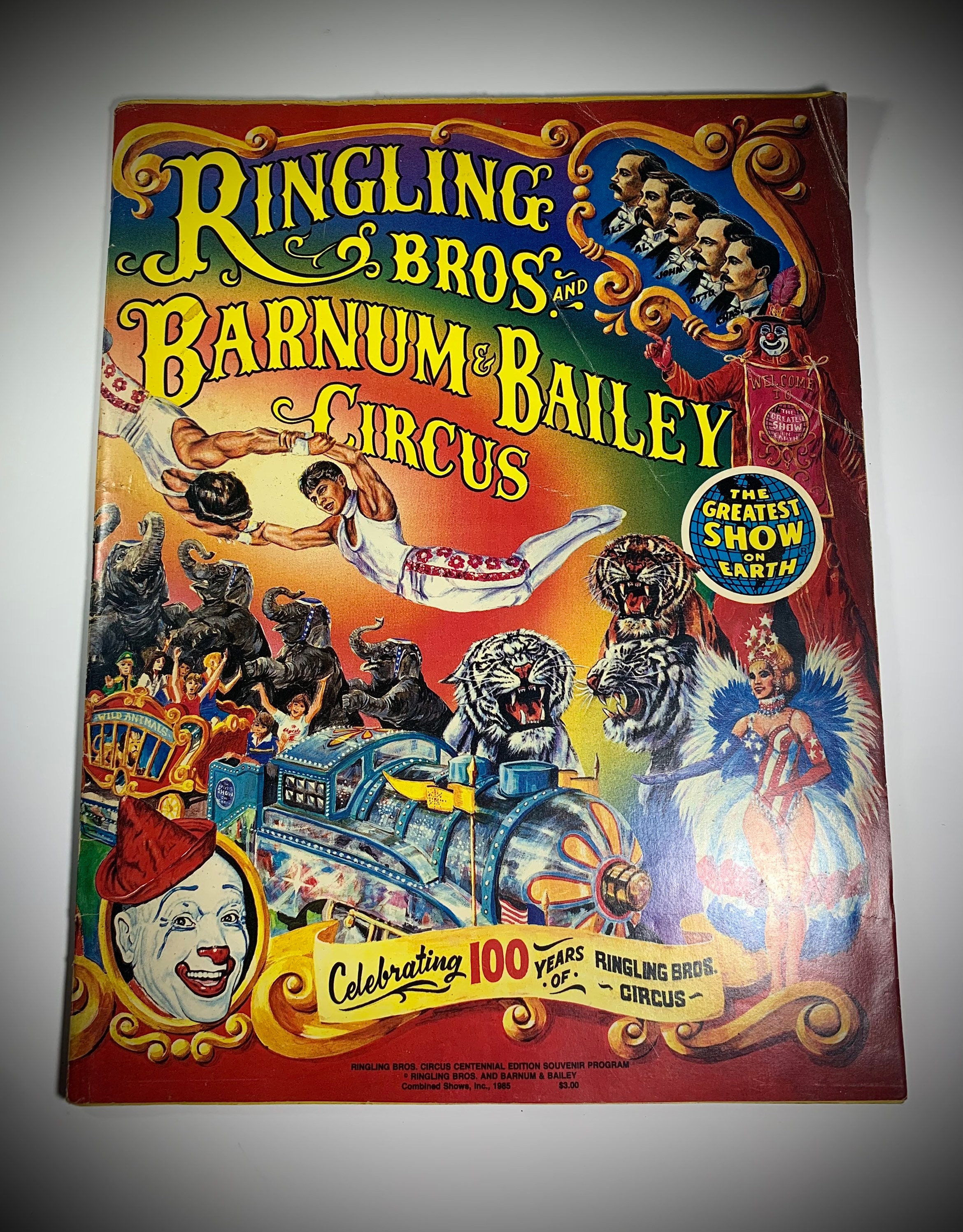 Ringling Bros and Barnum & Bailey Circus Program 1985 WITH Etsy