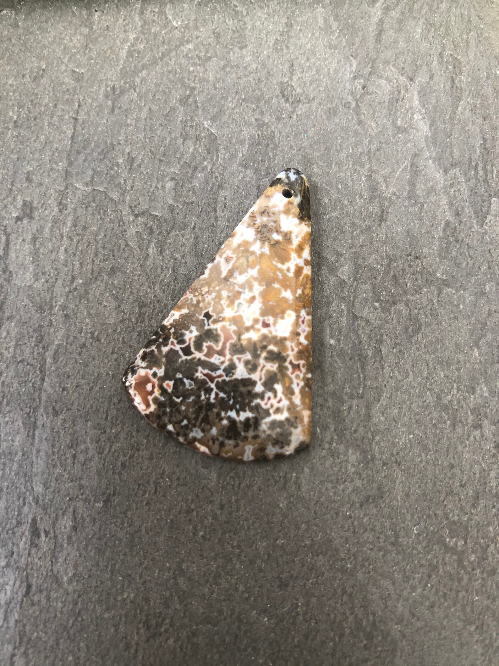 Phenomenal Trinidad Jasper Drilled Focal Gemstone Jewelry Etsy