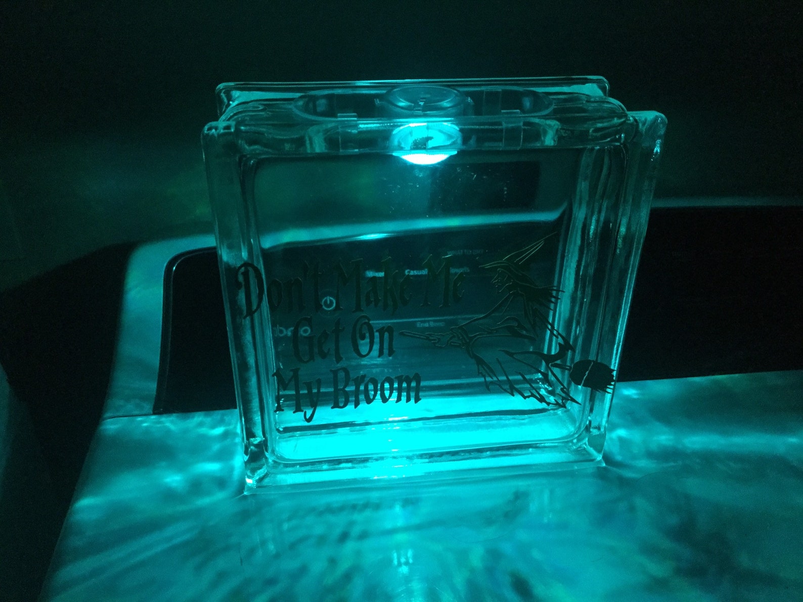 Light Up Glass Block Etsy