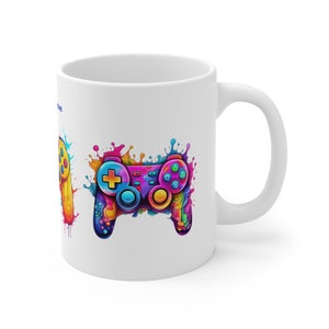 Mug Personnalisé Manette jeux Avec Prénom Idée Cadeau Mug Tasse Pour Enfant Et Adulte image 3