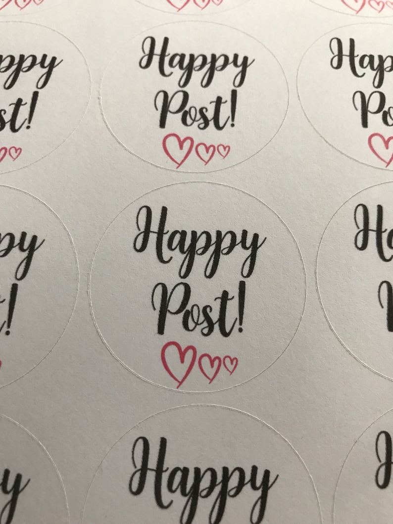 order stickers happy post stickers stickers