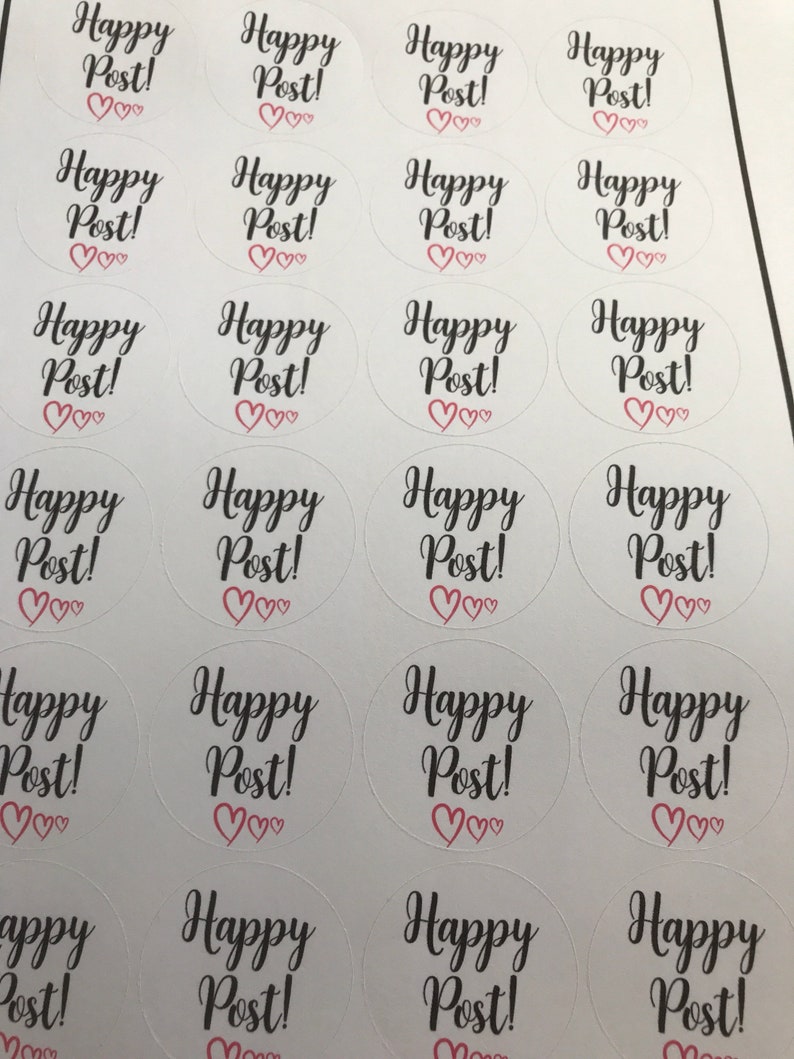 order stickers happy post stickers stickers