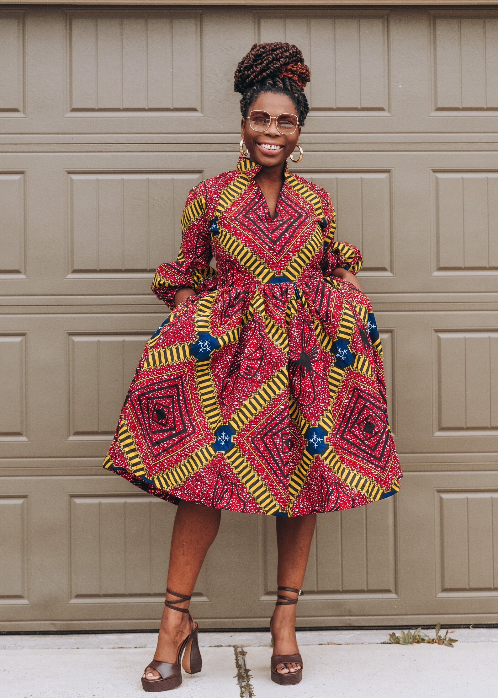 Ankara Dress African Clothing African Dress African Print - Etsy