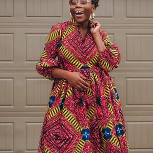 Ankara Dress African Clothing African Dress African Print - Etsy