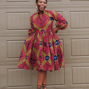 Ankara Dress African Clothing African Dress African Print - Etsy