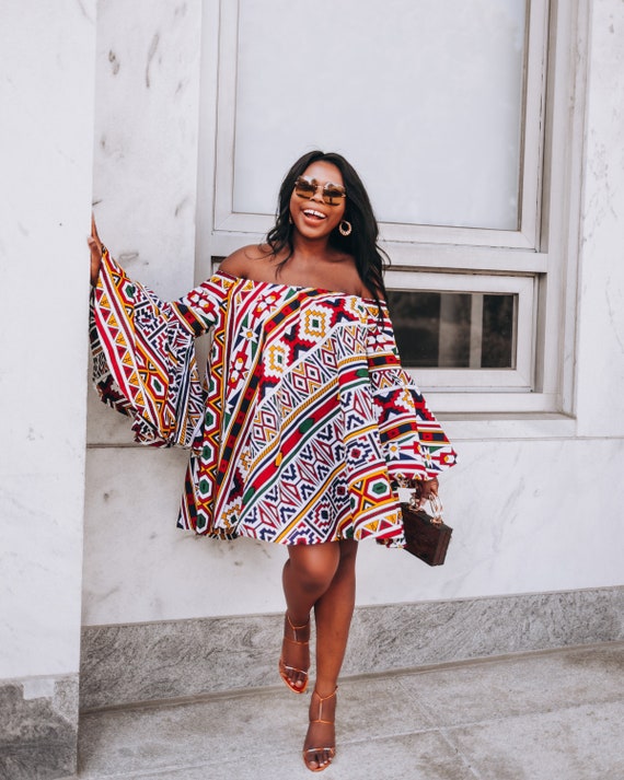 AFRICAN PRINT DRESS Ankara Dress 