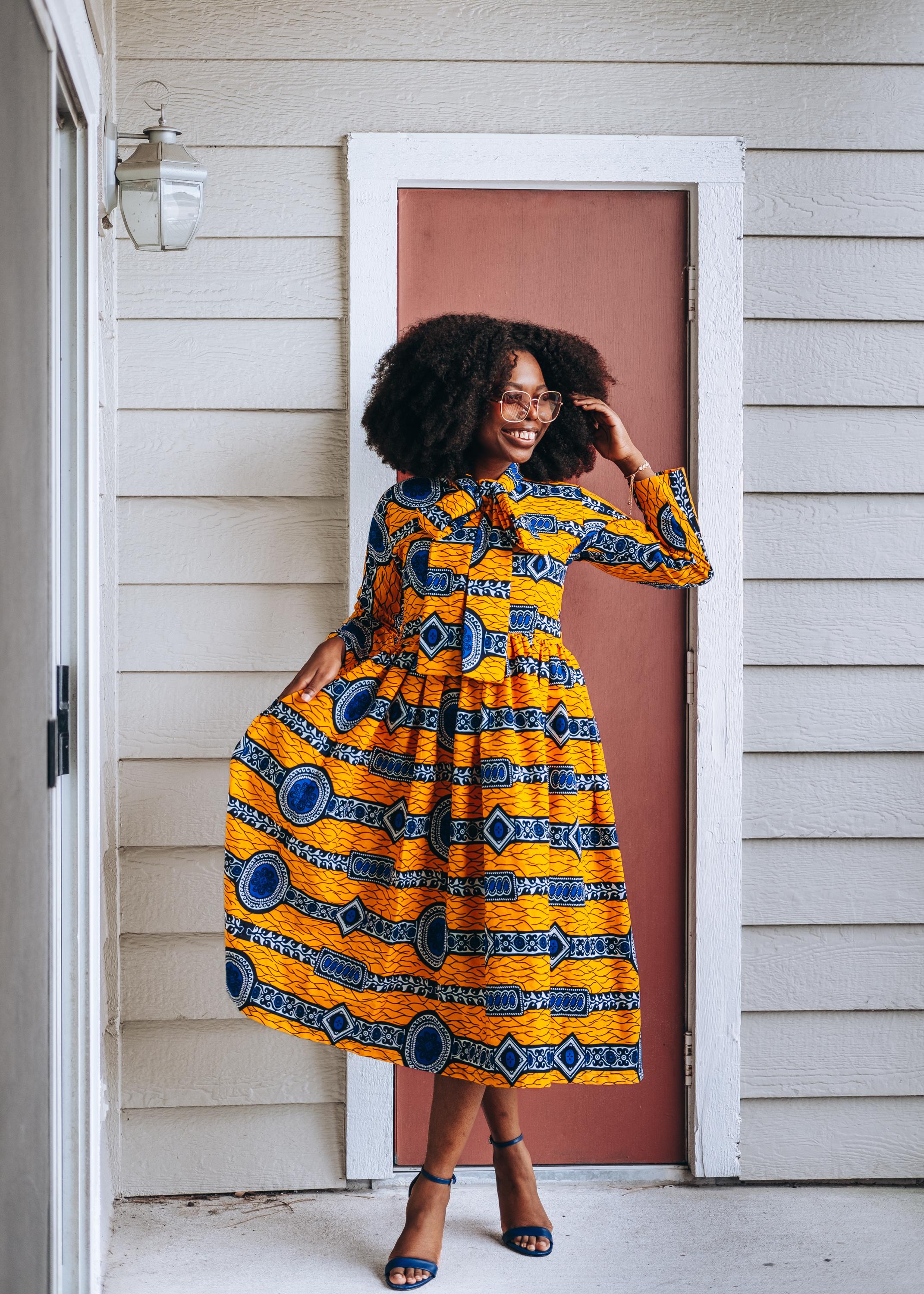 African Winter Dress