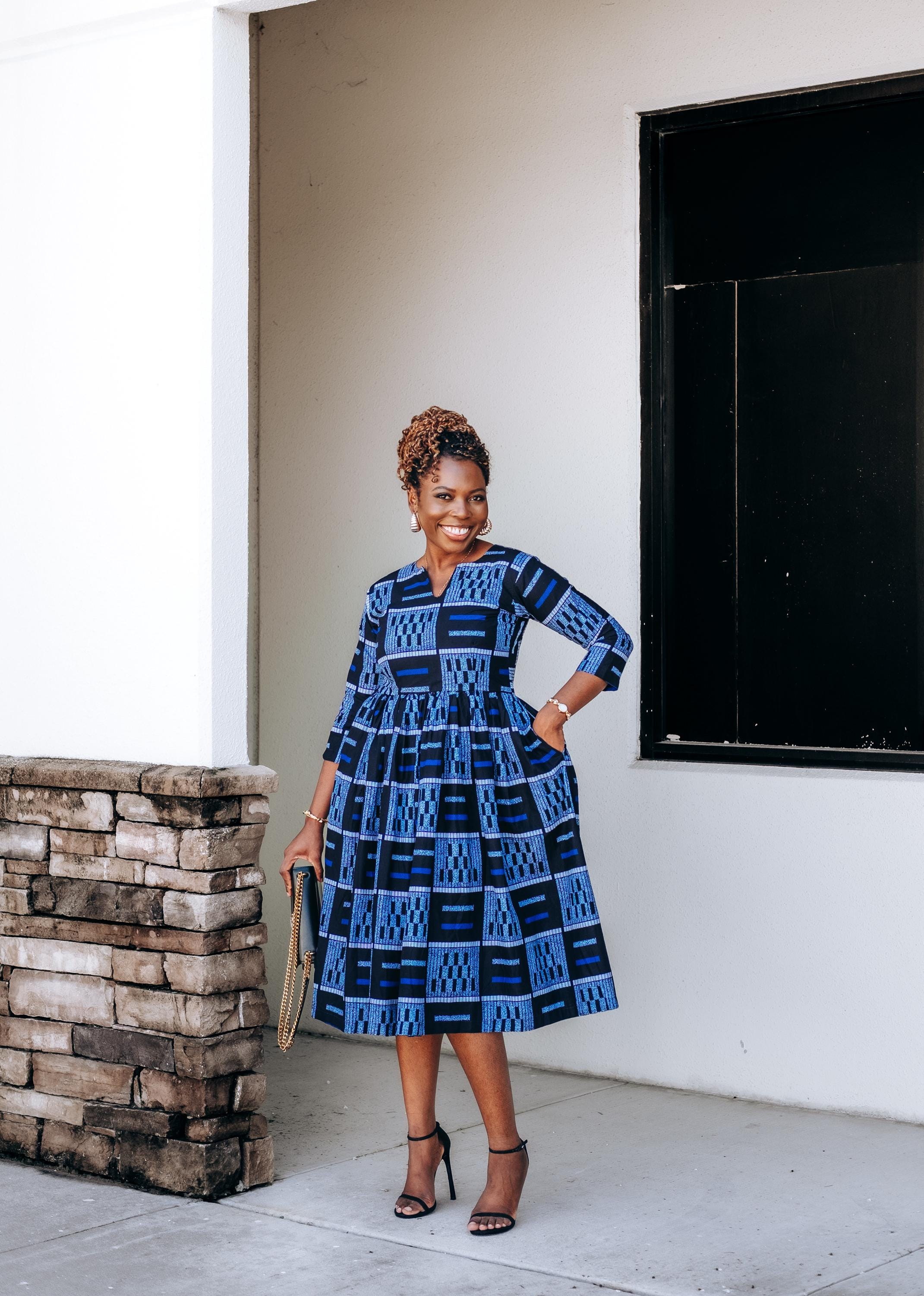 blue print dress Dress For Women, Printed Dress, Blue Dress, Plus Size Clothing, Art Dress, Nautical Dress, Coastal Dress, Plus Size Dress, Oversize Dress