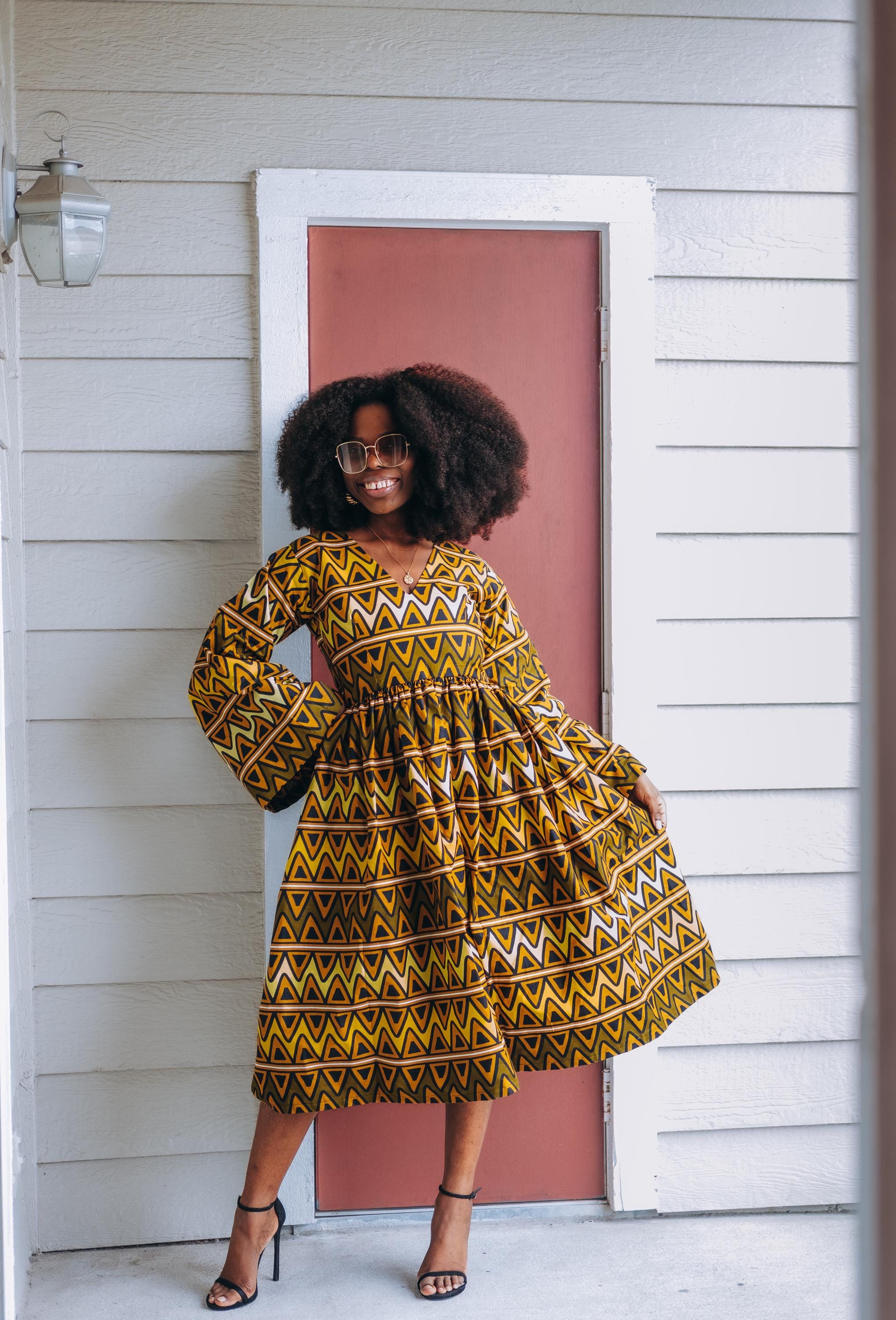 Pinterest Church Dresses African Clothing For Women Ankara Dress Long Dress  African Dress African Attire Hong