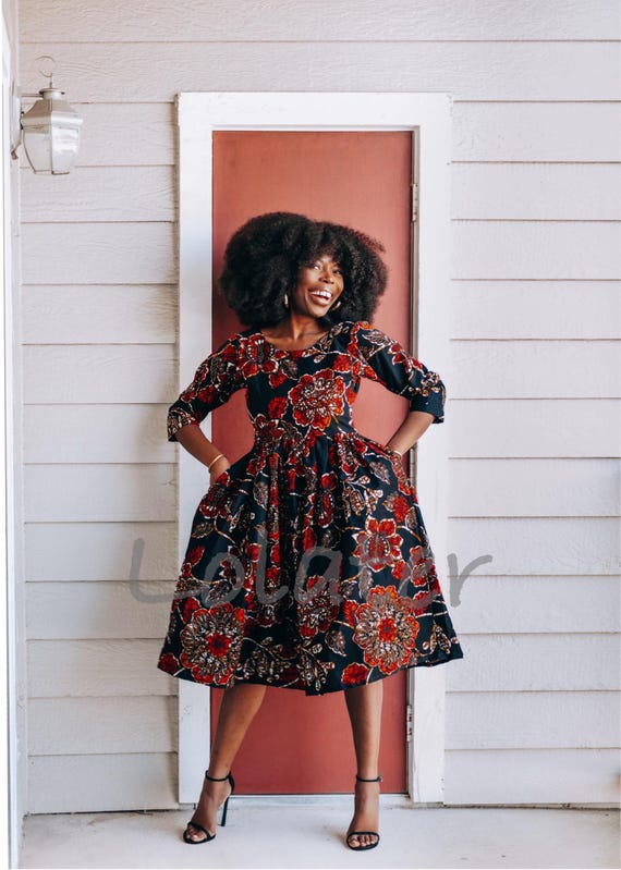 red black floral dress Mesh Floral Dress in Black – Isalis