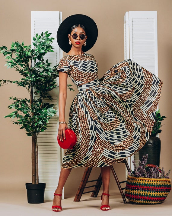 Ankara Dress African Clothing African Dress African Print | Etsy