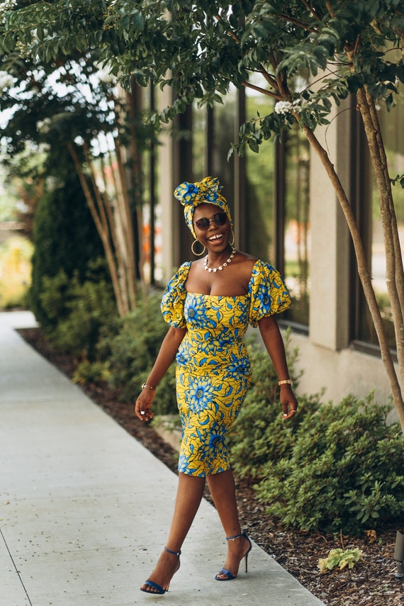 Ankara top dress Clearance