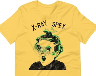 X-ray Spex Unisex T Shirt, Retro X Ray Specs Tee, Vintage Style 