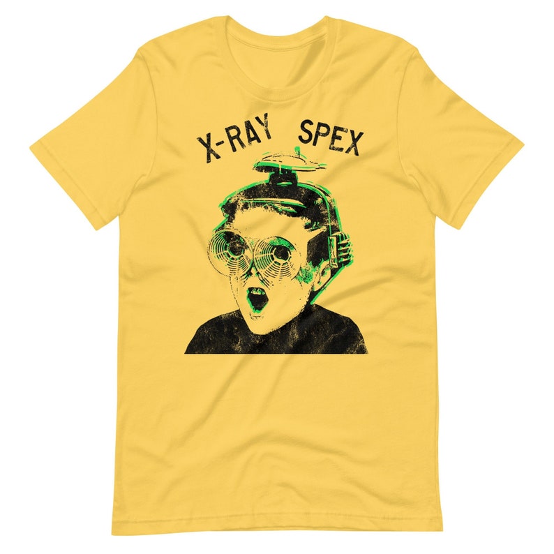 Xray Spex Unisex T Shirt Retro X Ray Specs Tee Vintage Etsy