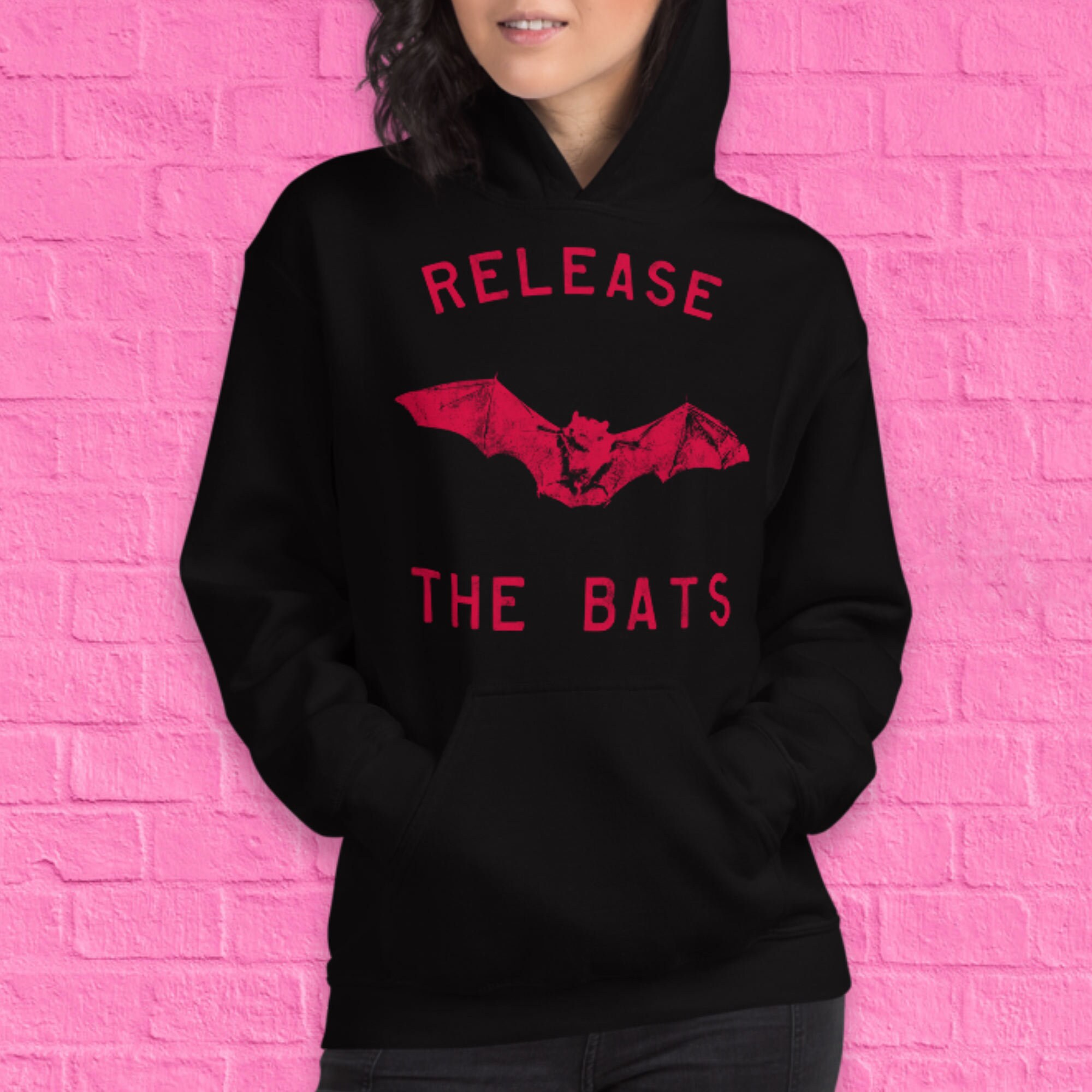 ghost bats and band hoodie