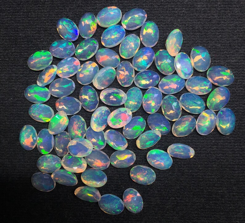 Size 7X5 MM Oval Lot 10 Piece Natural Ethiopian Multi Fire Opal Details about AAA Quality Size 7X5 MM Oval Lot 10 Piece Natural Ethiopian Multi Fire Opal Details about AAA Quality