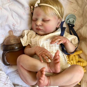 Reborn baby, hyperrealistic doll