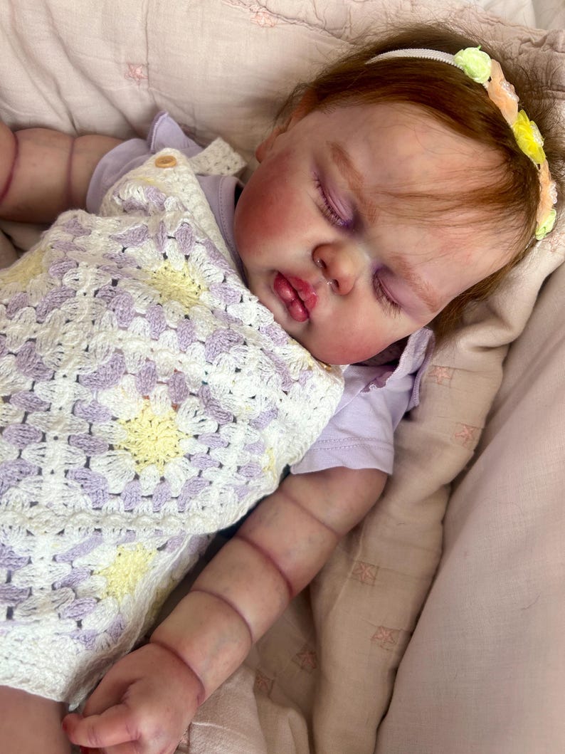 Reborn baby, made to order, hyper-realistic doll image 9
