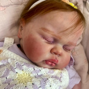 Reborn baby, made to order, hyper-realistic doll image 1