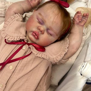 Reborn baby, made to order, hyper-realistic doll image 8