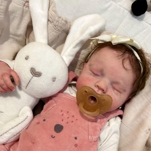 Bebé Reborn Silicona por Encargo | Muñeca Realista Hecha a Mano | Elige Sexo, Ojos, Pelo y Detalles | Reborn Lifelike Doll Made to Order. imagen 14