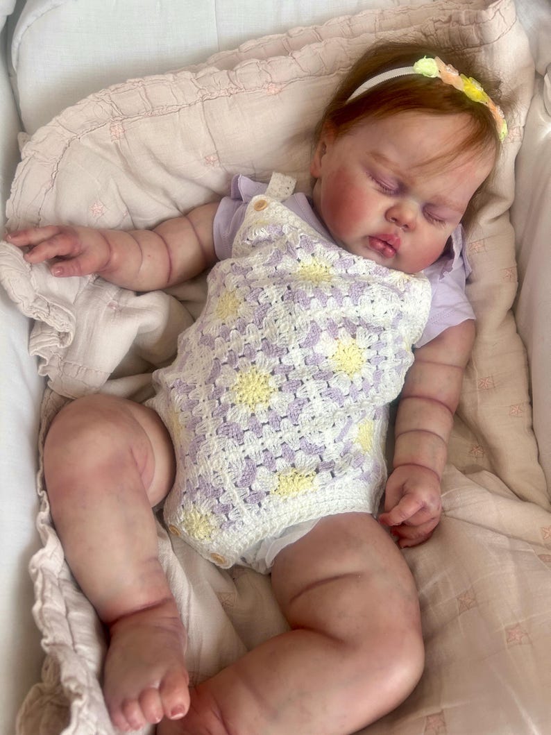 Reborn baby, made to order, hyper-realistic doll image 2