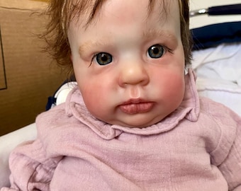 Realistische Reborn-Babypuppe Crystal – Handgefertigte, realistische Reborn-Babypuppe aus Spanien | Rebornymas