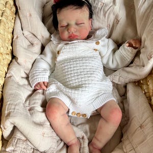 Bebé Reborn Silicona por Encargo | Muñeca Realista Hecha a Mano | Elige Sexo, Ojos, Pelo y Detalles | Reborn Lifelike Doll Made to Order. imagen 20
