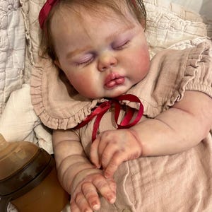 Reborn baby, made to order, hyper-realistic doll image 11