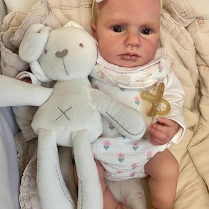 Bebé Reborn Silicona por Encargo | Muñeca Realista Hecha a Mano | Elige Sexo, Ojos, Pelo y Detalles | Reborn Lifelike Doll Made to Order. imagen 6
