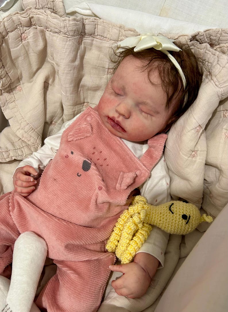 Bebé Reborn Silicona por Encargo | Muñeca Realista Hecha a Mano | Elige Sexo, Ojos, Pelo y Detalles | Reborn Lifelike Doll Made to Order. imagen 15