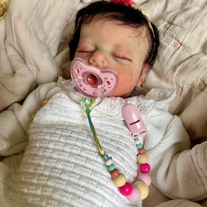 Bebé Reborn Silicona por Encargo | Muñeca Realista Hecha a Mano | Elige Sexo, Ojos, Pelo y Detalles | Reborn Lifelike Doll Made to Order. imagen 17