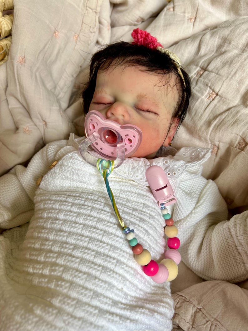 Bebé Reborn Silicona por Encargo | Muñeca Realista Hecha a Mano | Elige Sexo, Ojos, Pelo y Detalles | Reborn Lifelike Doll Made to Order. imagen 17