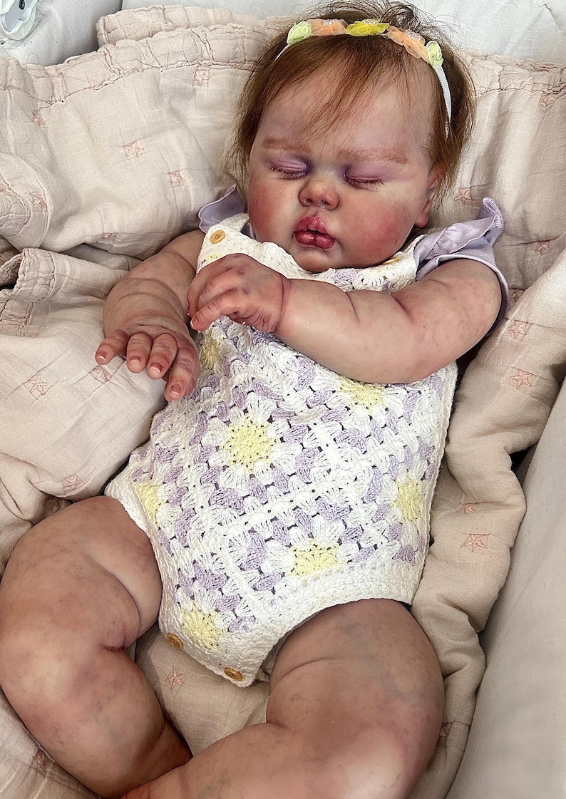 Reborn baby, made to order, hyper-realistic doll image 17