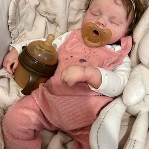 Bebé Reborn Silicona por Encargo | Muñeca Realista Hecha a Mano | Elige Sexo, Ojos, Pelo y Detalles | Reborn Lifelike Doll Made to Order. imagen 3