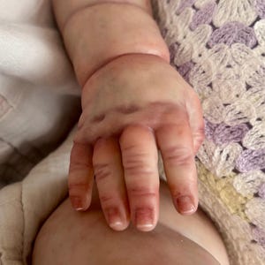 Reborn baby, made to order, hyper-realistic doll image 4