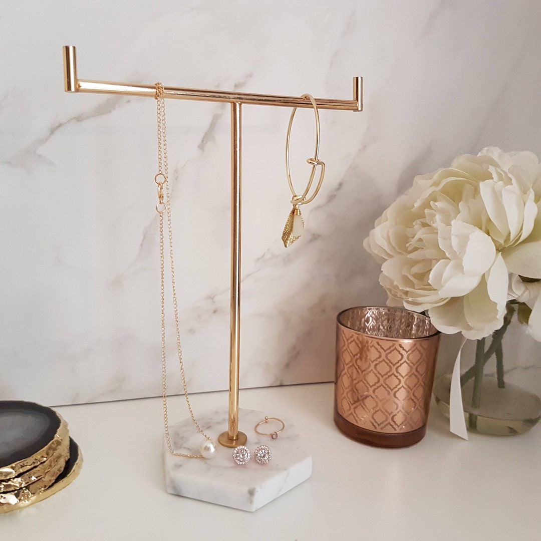 Solid Marble Jewellery Stand Marble Jewellery Tree Jewellery
