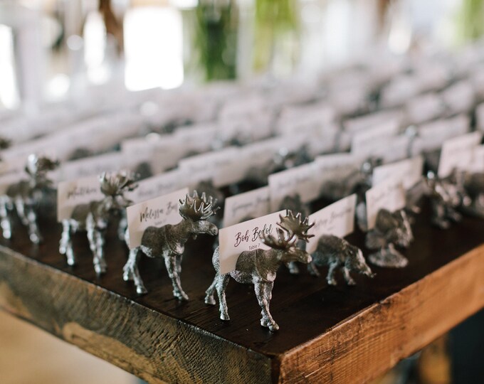 Wedding Place Card Holders Pick Your Party Animal Bespoke Wedding